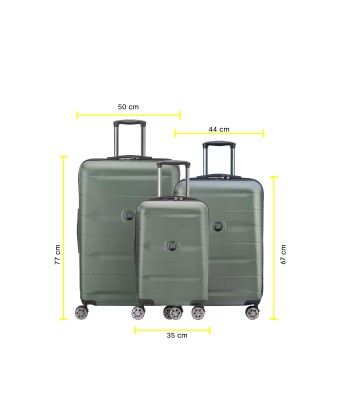 COMETE + - Set 3 Suitcases (L-76cm) (M-66cm) (S-55cm) Venez découvrir notre 