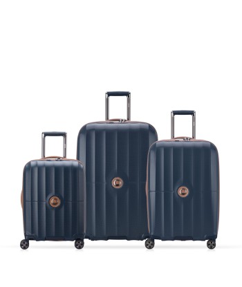 ST TROPEZ - Set 3 Suitcases (L-77cm), (M-67cm) (S SLIM-55cm) Economisez 