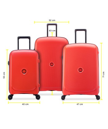 BELMONT PLUS - Set 3 Suitcases (L-83cm) (M-71cm) (S-55cm) Fin de série