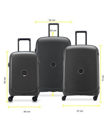 BELMONT PLUS - Set 3 Suitcases (L-83cm) (M-71cm) (S-55cm) Fin de série