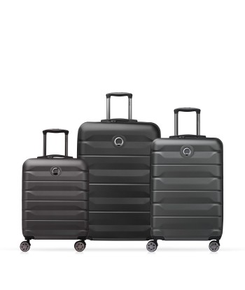 AIR ARMOUR - Set 3 Suitcases (L-77cm) (M-68cm) (S-55cm) ou a consommer sur place