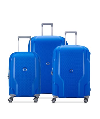 CLAVEL - Set 3 Suitcases (L Ext.-83cm) (L Ext.-70cm) (S Ext.-55cm) l'évolution des habitudes 