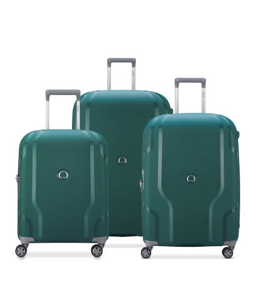 CLAVEL - Set 3 Suitcases (L Ext.-83cm) (L Ext.-70cm) (S Slim-55cm) vente chaude votre 