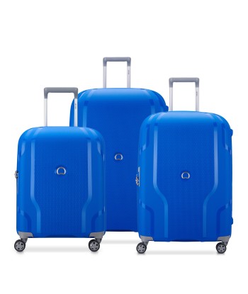 CLAVEL - Set 3 Suitcases (L Ext.-83cm) (L Ext.-70cm) (S Slim-55cm) vente chaude votre 