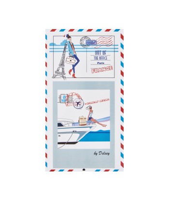 Stickers - Parisian girl on holidays votre