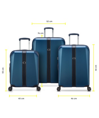 PROMENADE HARD 2.0 - Set 3 Suitcases (L-76cm) (M-66cm) (S-55cm) prix pour 