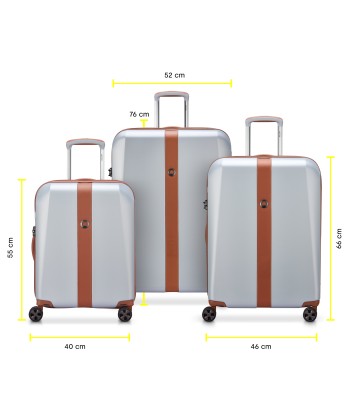 PROMENADE HARD 2.0 - Set 3 Suitcases (L-76cm) (M-66cm) (S-55cm) prix pour 