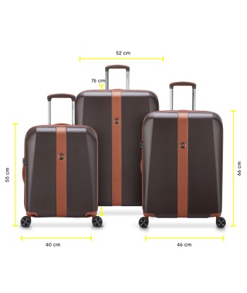 PROMENADE HARD 2.0 - Set 3 Suitcases (L-76cm) (M-66cm) (S-55cm) prix pour 