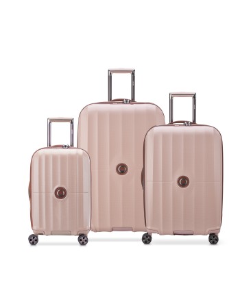 ST TROPEZ - Set 3 Expandable Suitcases (L-77cm) (M-67cm) (S-55cm) de pas cher